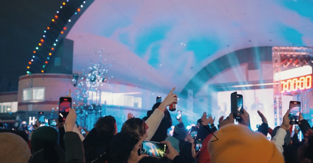New Year’s Eve in the Park in London